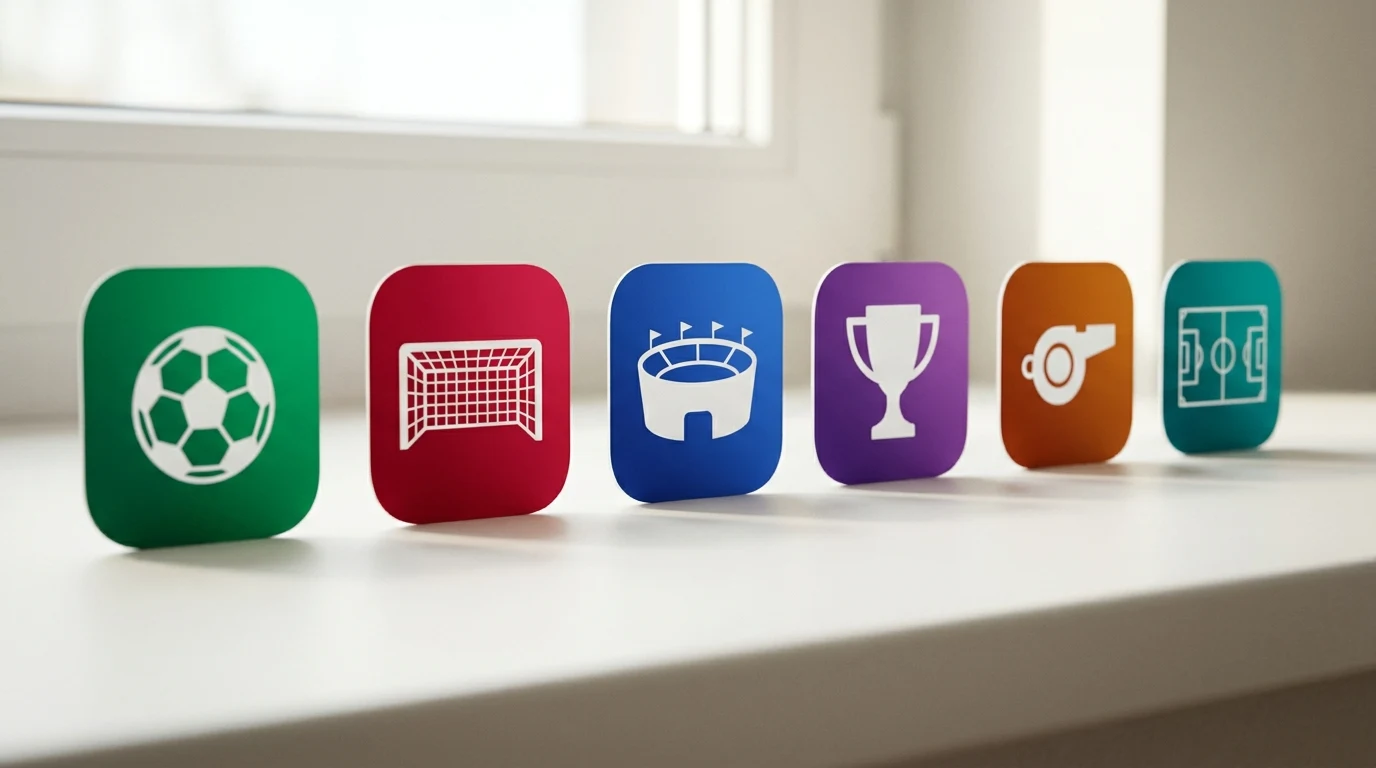Ícones dos principais apps de streaming esportivo disponíveis no Brasil em 2026