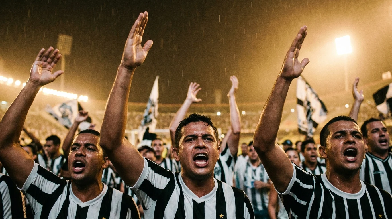 Torcida do Atlético Mineiro no estádio — acompanhe o Galo em qualquer tela