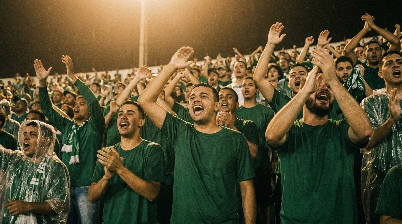 Torcida do Palmeiras no estádio — acompanhe o Verdão em qualquer tela