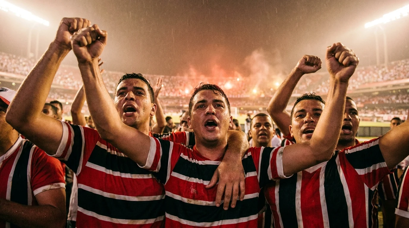 Torcida do São Paulo no estádio — acompanhe o Tricolor Paulista em qualquer tela